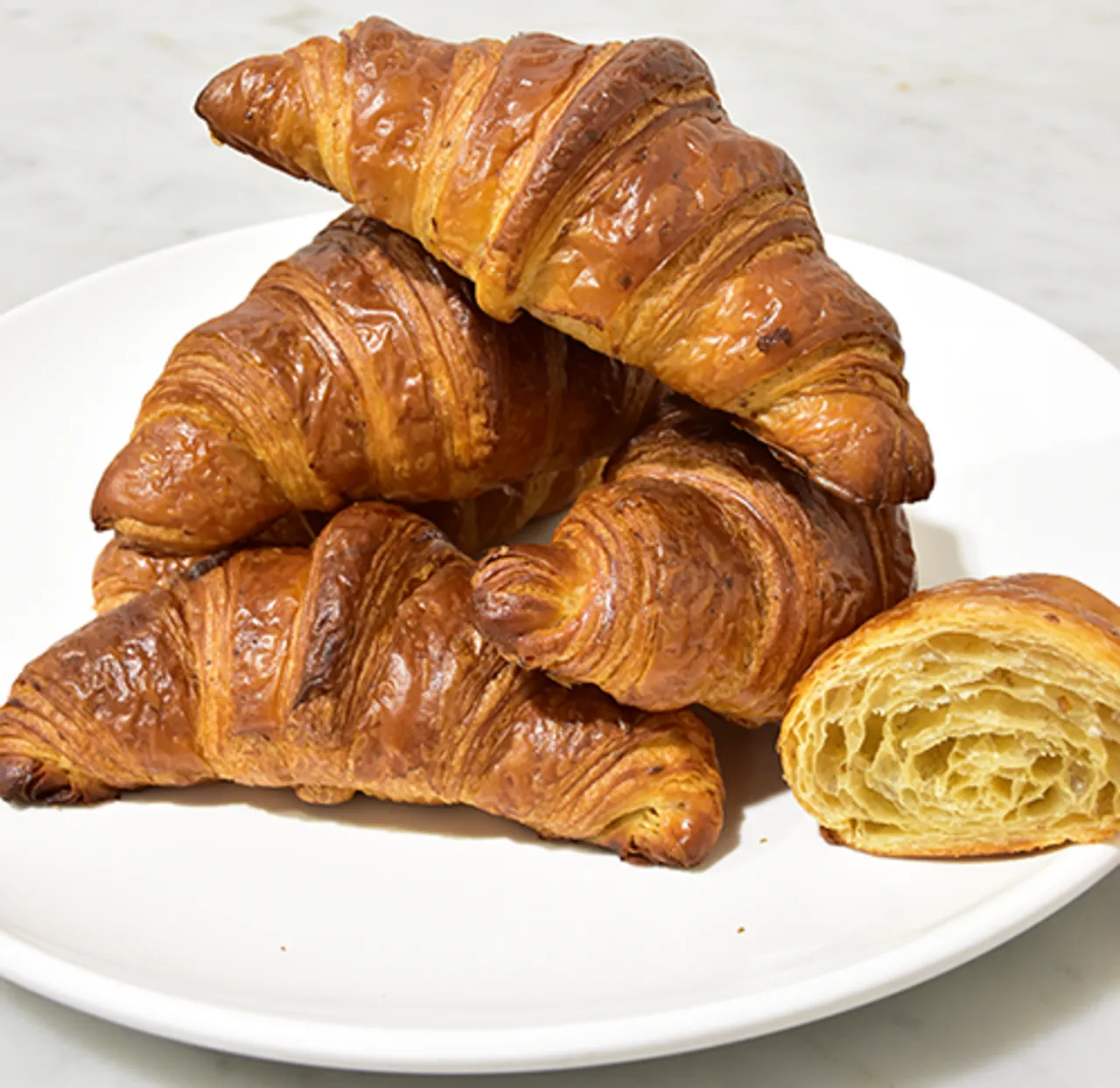 Croissants with Softgrain Sprouted Rye - Puratos Australia