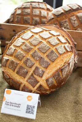 Rye Sourdough - Pain à la coupe