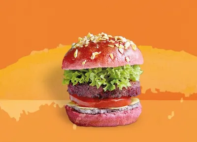 Beetroot burger